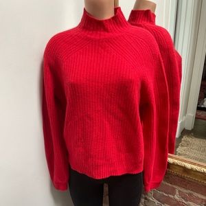360 CASHMERE  red sweater